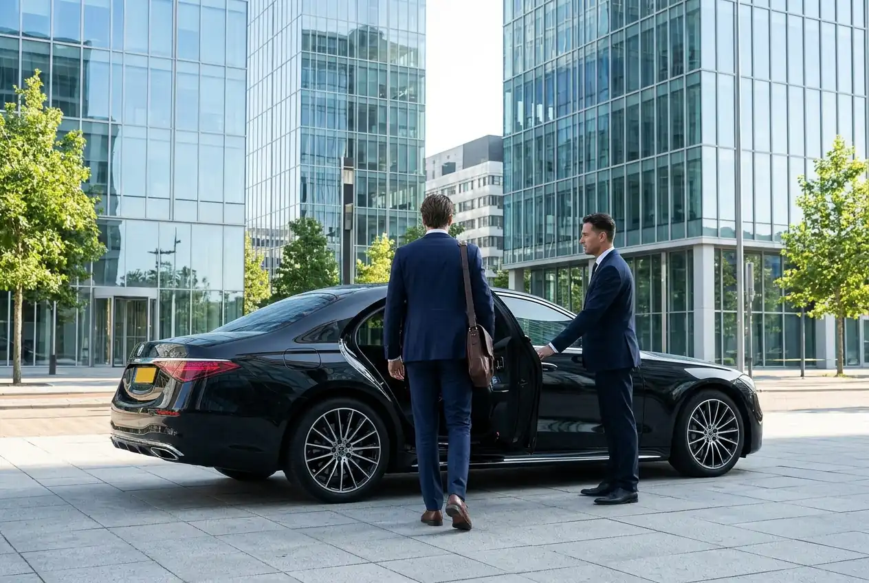 Zakelijke chauffeur